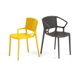 ŽIDLE FIORELLINA PERFORATED SEAT AND BACK